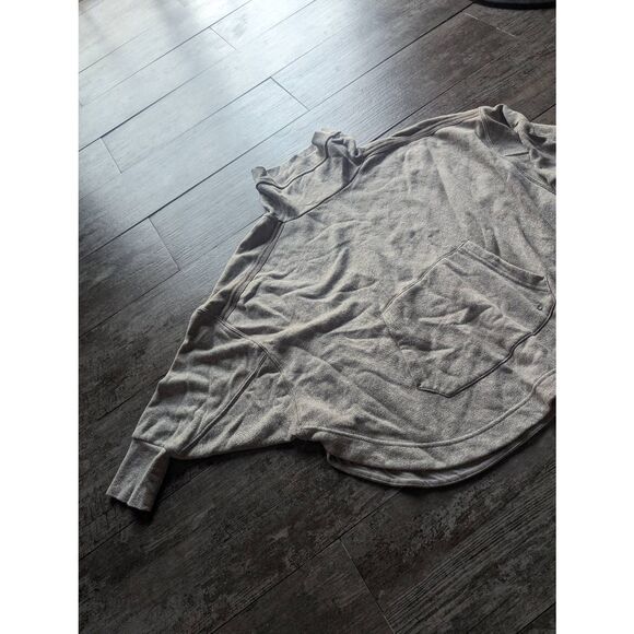 PRANA Turtleneck Sweatshirt Pullover Kangaroo Pockets - Picture 3 of 5